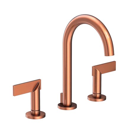 Newport Brass Widespread Lavatory Faucet in Antique Copper 2480-08A